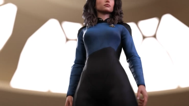 Portrait of a Star Fleet Officer - Created in DAZ Studio. POV #04